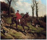unknow artist Classical hunting fox, Equestrian and Beautiful Horses, 065. oil painting reproduction